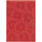Plaque de texture Moiko pour pâte polymère 97x68 mm - Fleurs Aster x1