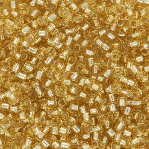 Toho Treasures 1.8 mm TO1T22 - Light Topaz Silver Lined x8g