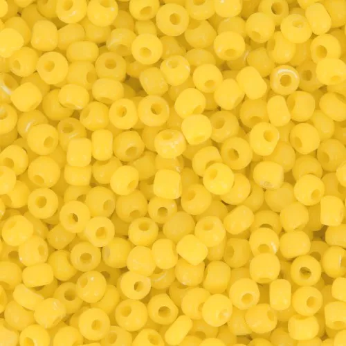 Charlottes Preciosa 15/0 - Opaque Jaune x10g