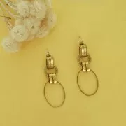 Anneaux ouverts ronds striés 10x2 mm - Acier inoxydable 304 Doré x10