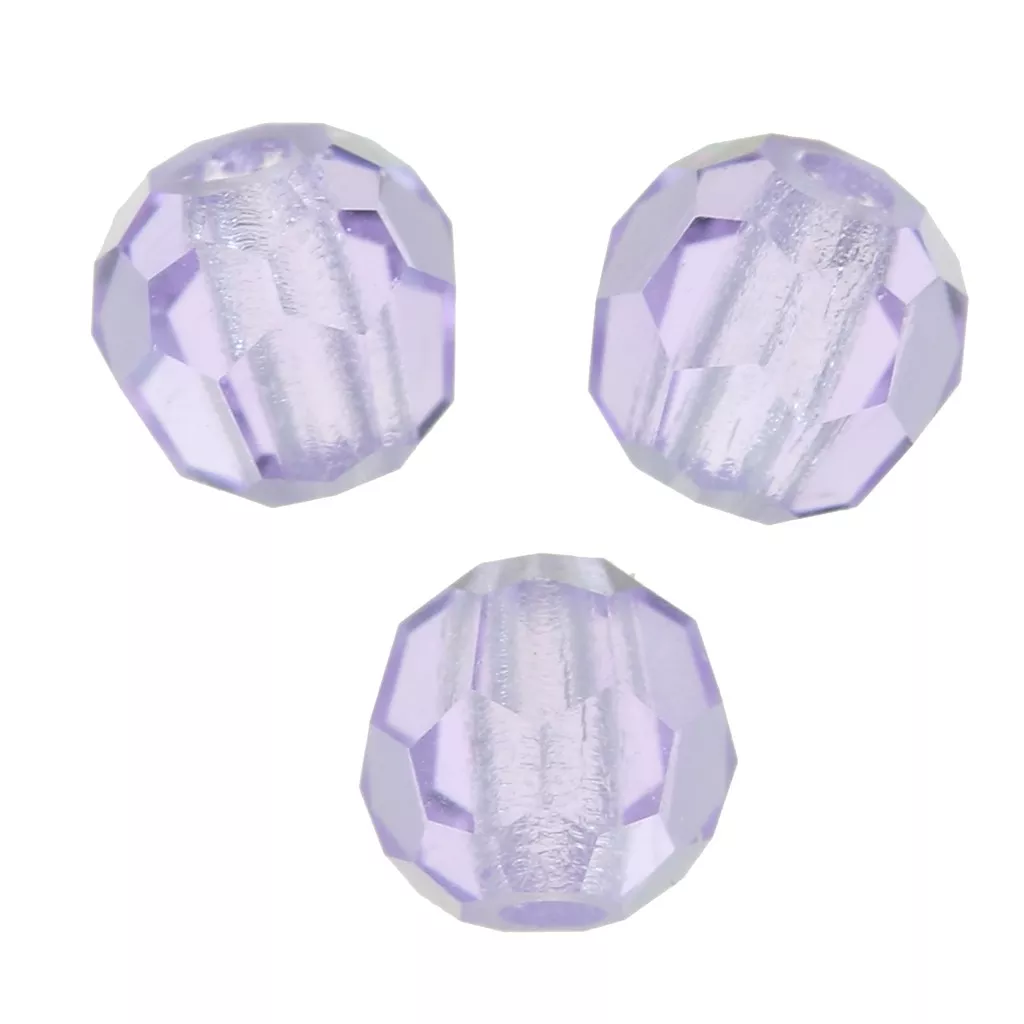 200 Perles Rondes à Facettes En Cristal Preciosa - 4mm - Création Bijoux