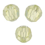 Perles rondes facettées Preciosa - Round Bead 3 mm - Jonquil x20|raw }}