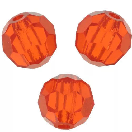 Perles rondes facettées Preciosa - Round Bead 5 mm - Hyacinth x15