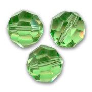 Perles rondes  PureCrystal 5000 6 mm Peridot  x6|raw }}