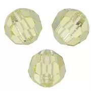 Perles rondes facettées Preciosa - Round Bead 5 mm - Jonquil x15
