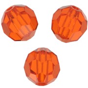Perles rondes facettées Preciosa - Round Bead 6 mm - Hyacinth x6|raw }}