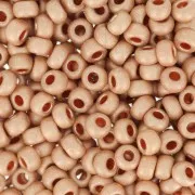Perles rocailles Preciosa  11/0 2 mm - Terra Métallique Mat - Doré cuivré x20g