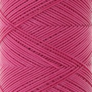 Fil plat en polyester ciré - Slam Cord pour micro macramé 0.6 mm - Fuchsia x100m