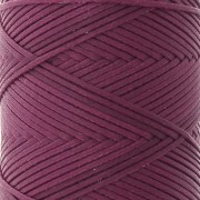 Fil plat en polyester ciré - Slam Cord pour micro macramé 1 mm - Magenta x100m