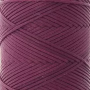 Fil plat en polyester ciré - Slam Cord pour micro macramé 1 mm - Magenta x100m