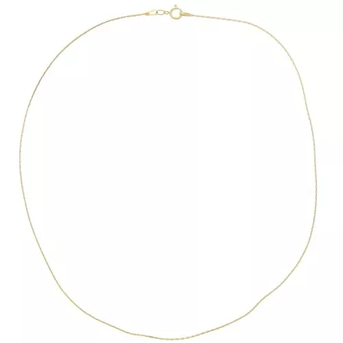 Tour de cou maille Paloma 0.85 mm - Gold filled (or laminé) x40cm