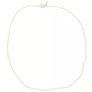 Tour de cou maille Corde 1.3 mm -  Gold filled (or laminé)   x41cm