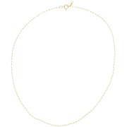 Tour de cou maille Fantaisie 1.4 mm -  Gold filled (or laminé)   x41cm