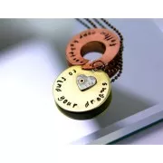 Set de poinçons à frapper ImpressArt - 3 mm - Alphabet en minuscule BRIDGETTE x27