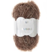 Creative Bubble - Fil à crocheter pour éponge tawashi - Noix x50g