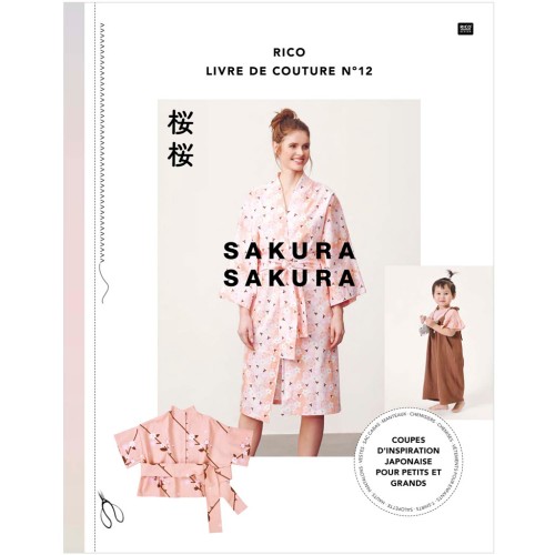 Le petit livre de couture de Rico n°12 - Sakura Sakura x1