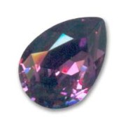 Cabochon PureCrystal 4320 14x10 mm Amethyst x1|raw }}