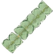 Perles rondelles facettées 6x3 mm - Erinite x25