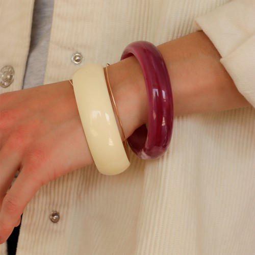 BRACELET JONC RÉSINE | Paris Fashion Shops