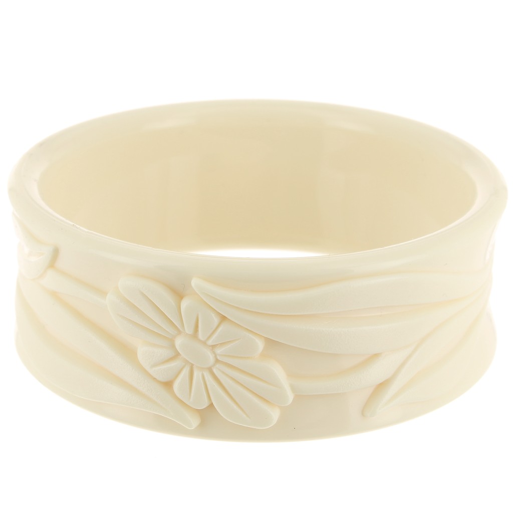 Bracelet Femme Fleur Séchée Résine - Marguerite Réelle, Fait Main, Cadeau Chic Et Naturel - 7