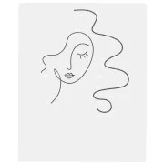 Lot de 20 cartes supports bijoux 6x5 cm boucles d'oreilles et colliers Motif Femme