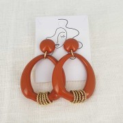 Lot de 20 cartes supports bijoux 6x5 cm boucles d'oreilles et colliers Motif Femme