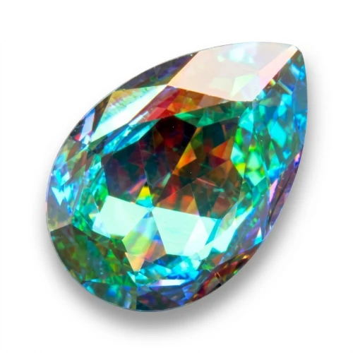Cabochon PureCrystal 4327 30x20 mm Crystal AB