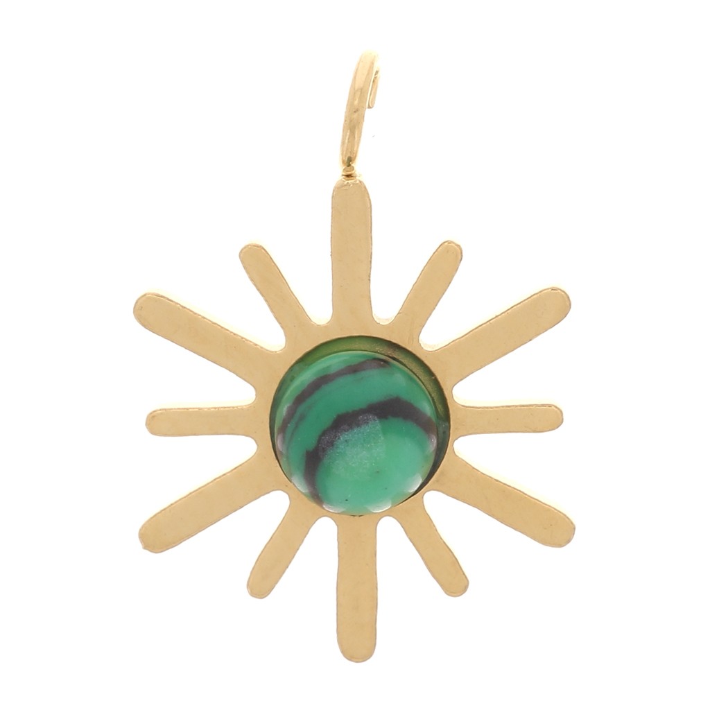 Lot De 10 Breloques En Acier Inoxydable Doré Pour Création De Bijoux - Neuf Avec étiquettes