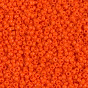 Rocaille Miyuki 11/0 406 - Opaque Orange x100g
