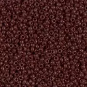 Rocaille Miyuki 11/0 409 - Opaque Chocolate x100g