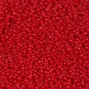 Rocaille Miyuki 15/0 408 - Opaque Red x100g