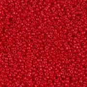 Rocaille Miyuki 15/0 408 - Opaque Red x100g