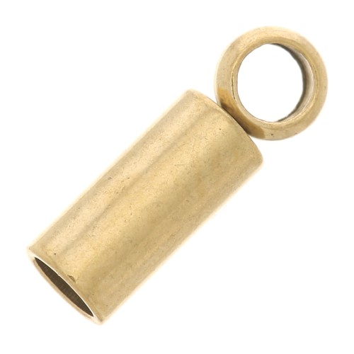 Embouts pour cordon 1.5 mm - Acier inoxydable 303 Doré x4