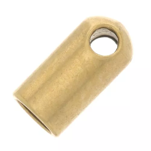 Embouts pour cordon 2 mm en Acier inoxydable 303 Doré x4