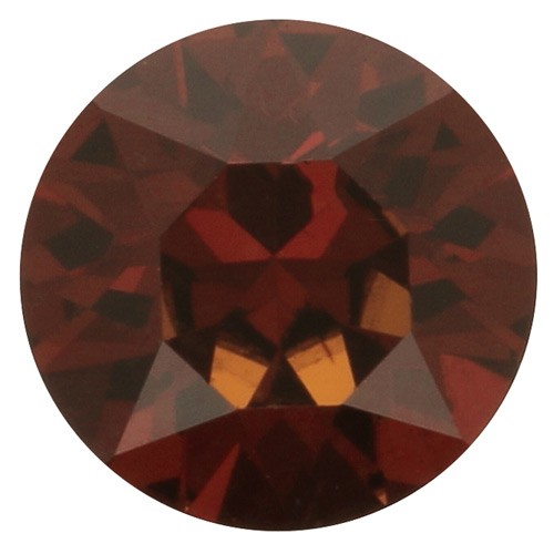 Cabochon PureCrystal 1088 8 mm - Smoked Amber x1