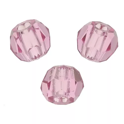 Perles rondes  PureCrystal 5000 2 mm - Rose x50