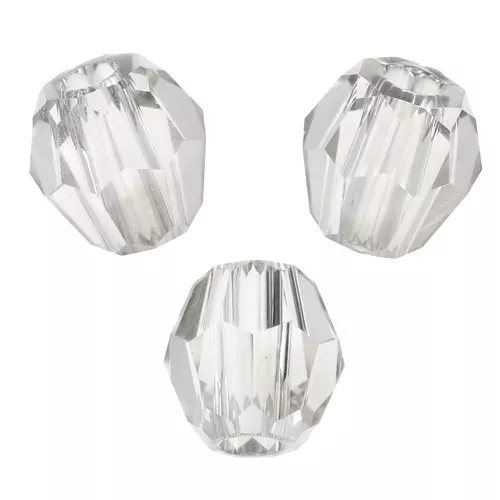 Perles rondes  PureCrystal 5000 3 mm - Crystal Silver Shade x20