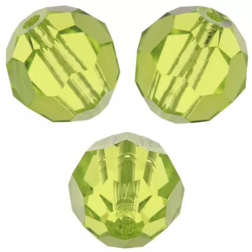 Perle ronde PureCrystal 5000 8 mm - - Citrus Green x1