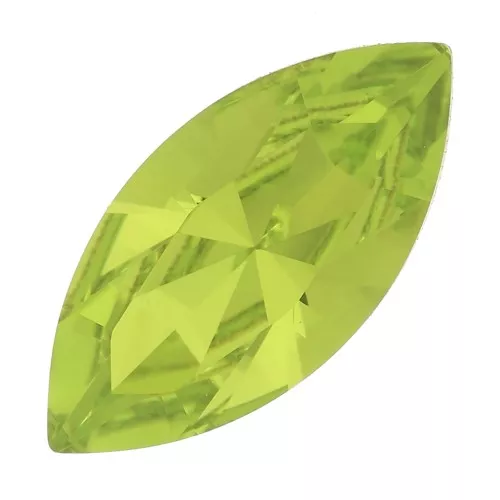 Navette PureCrystal 4228 15x7 mm - Citrus Green x1