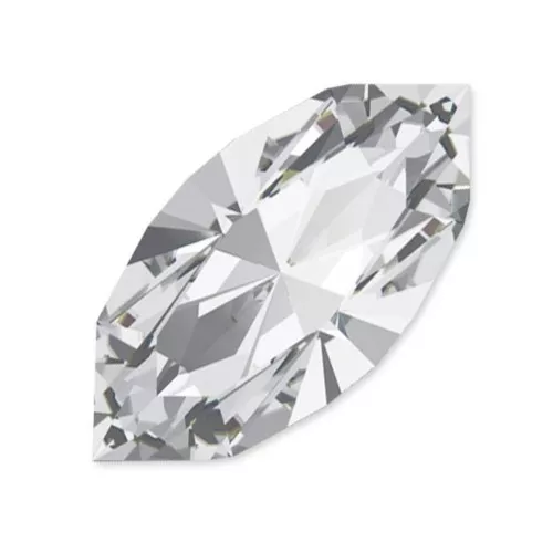Navette PureCrystal 4228 10x5 mm - Unfoiled - Crystal x1