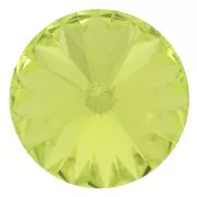 Cabochon PureCrystal 1122 Rivoli 10 mm - Citrus Green x1