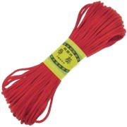 Cordon queue de rat polyester 2 mm - Rouge x20m|raw }}