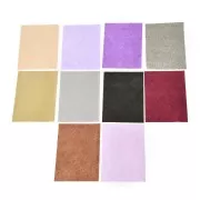 Assortiment de papiers de soie uni - Marron - Violet x100