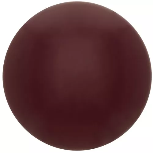Cabochon rond en résine opaque 18 mm - Grenat x1