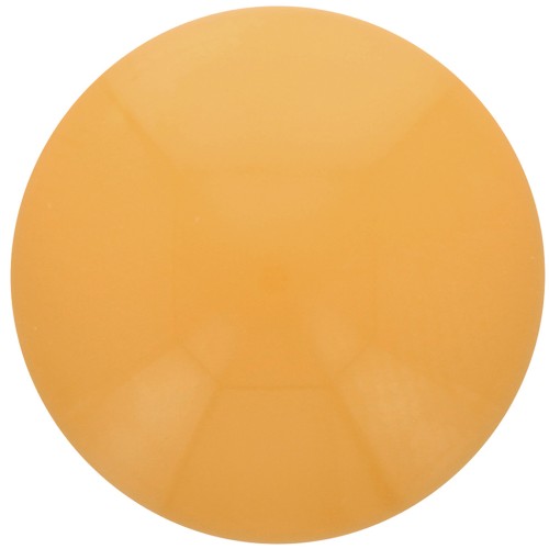 Cabochon rond en résine opaque 18 mm - Moutarde x1