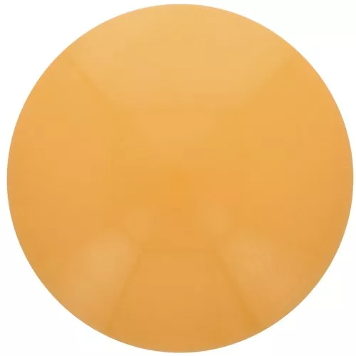 Cabochon rond en résine opaque 18 mm - Moutarde x1