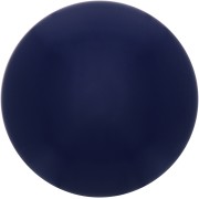 Cabochon rond en résine opaque 18 mm - Bleu marine x1|raw }}