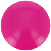 Cabochon rond en résine opaque 18 mm - Fuchsia x1