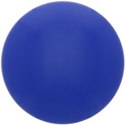 Cabochon rond en résine opaque 18 mm - Bleu royal x1