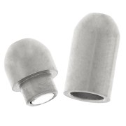 Fermoir aimanté 15 mm pour cordon 2 mm - Acier inoxydable 304 x1